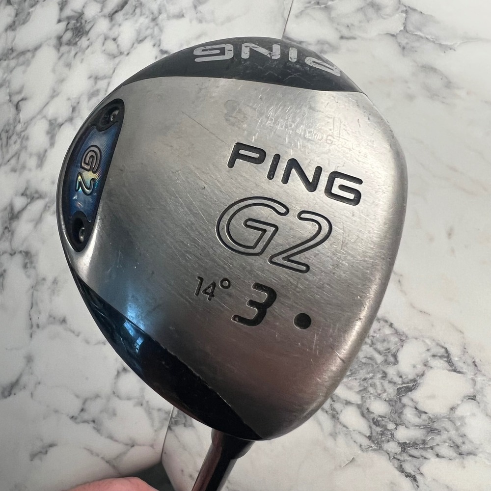 Ping G2 3 Wood 14 Degree Fairway Wood Right Hand TFC 100 Graphite Regular Flex